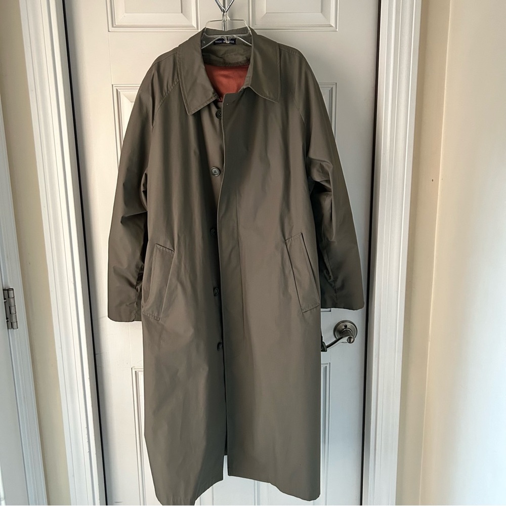 Men's Olive Green Coat